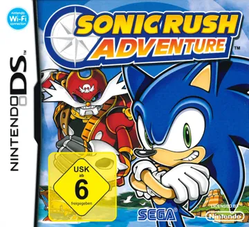 Sonic Rush Adventure (Japan) (En,Ja,Fr,De,Es,It) box cover front